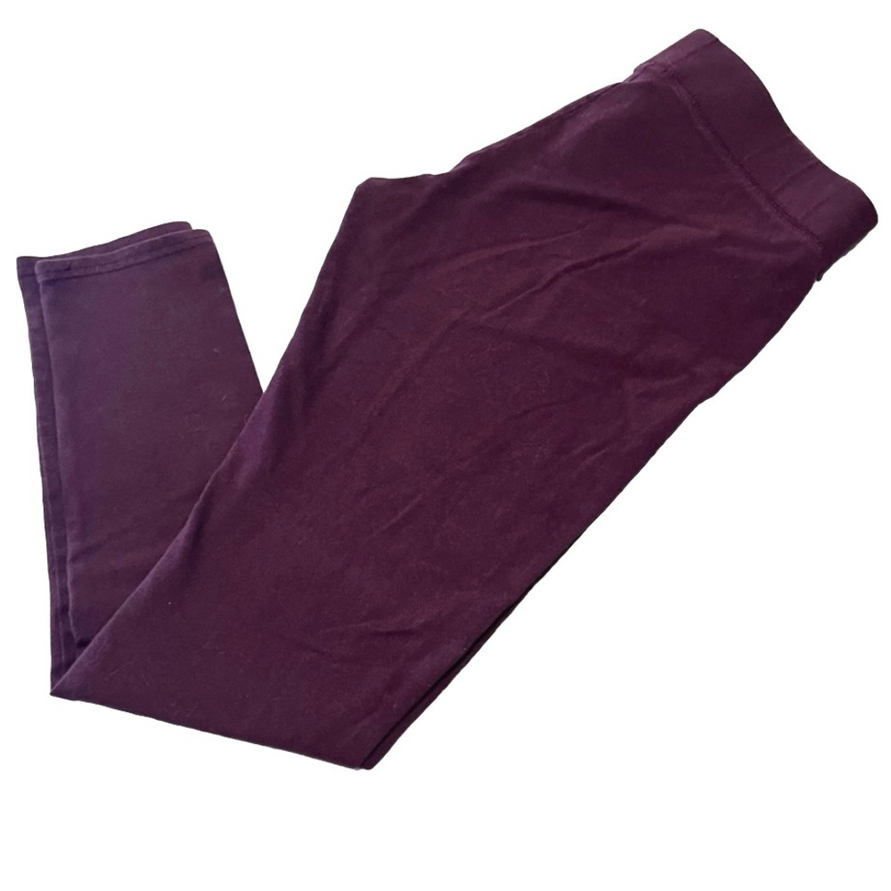 AERIE burgundy leggings